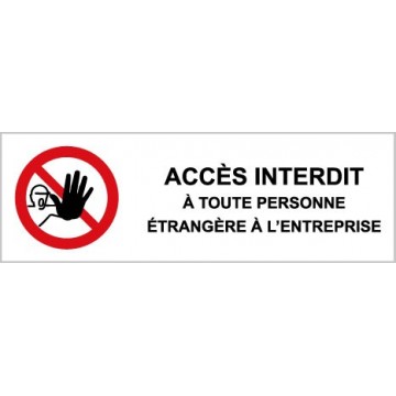 Pictogrammes interdiction...