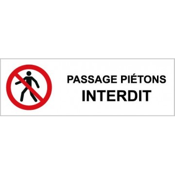 Pictogrammes interdiction p...