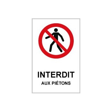 Pictogrammes interdiction...