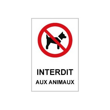 Pictogrammes interdiction...