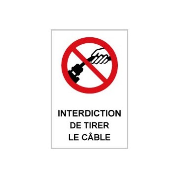 Pictogrammes interdiction...