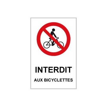 Pictogrammes interdiction...