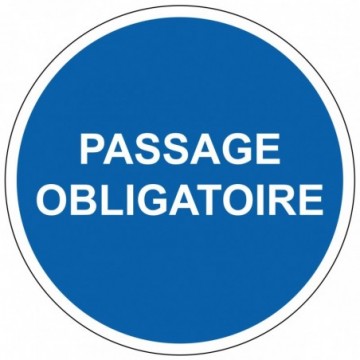 Pictogrammes passage...