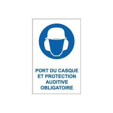 Pictogrammes port du casque...