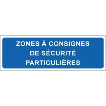 zones a consignes de...