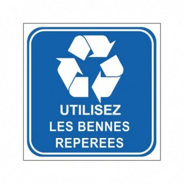 recyclage benne reperee...