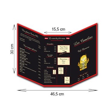 Impression menu et carte de...