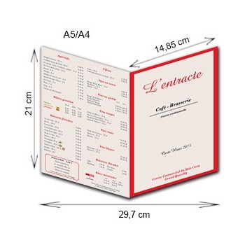 Impression menu et carte de...