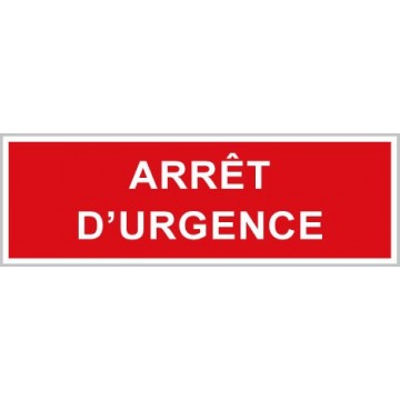 Pictogrammes incendie arret...